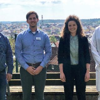 Steffen König, Felix Sasse, Jana Humrich und Dr. Josef Zäch.