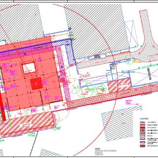 Baustellenplan